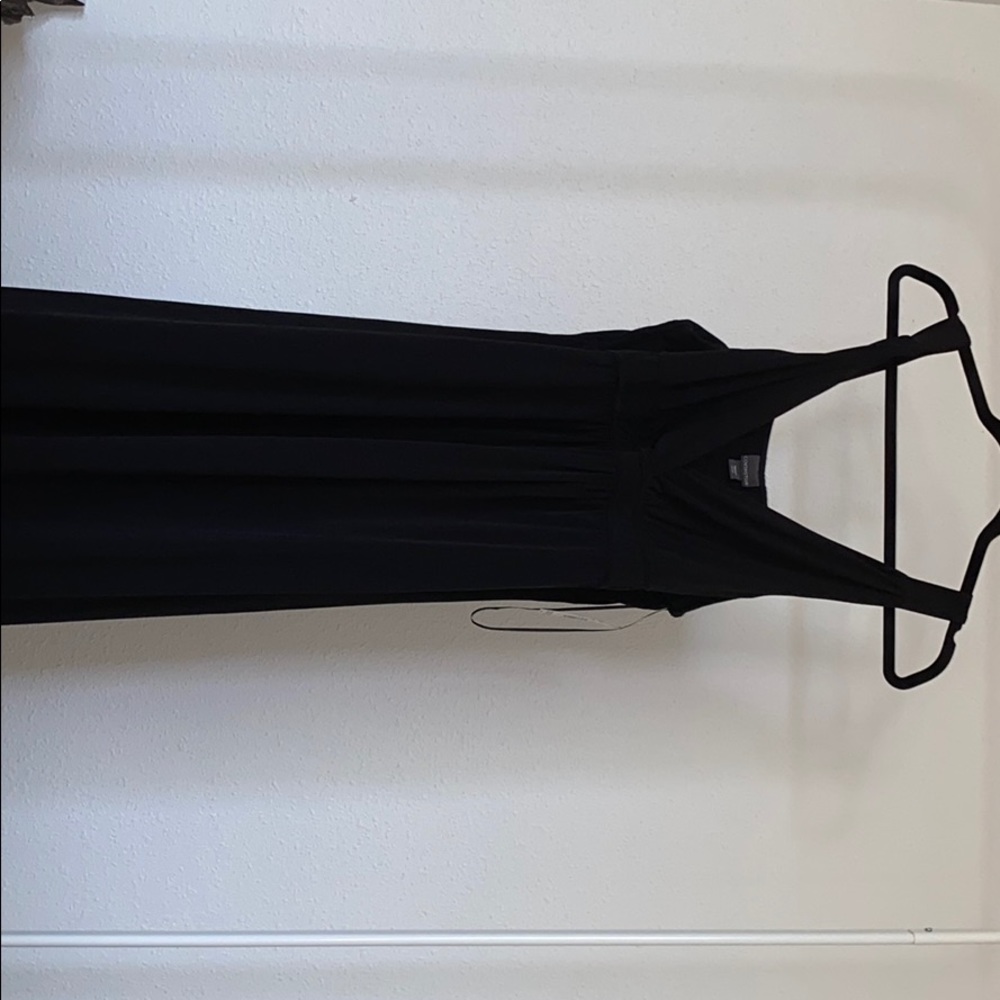 Black maxi dress